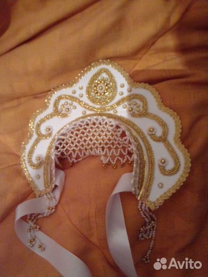 Новогодний кокошник