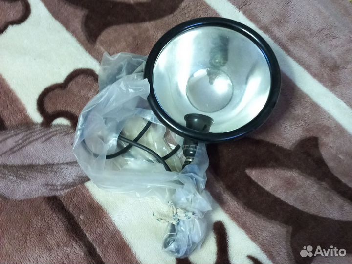 Рефлектор синяя лампа