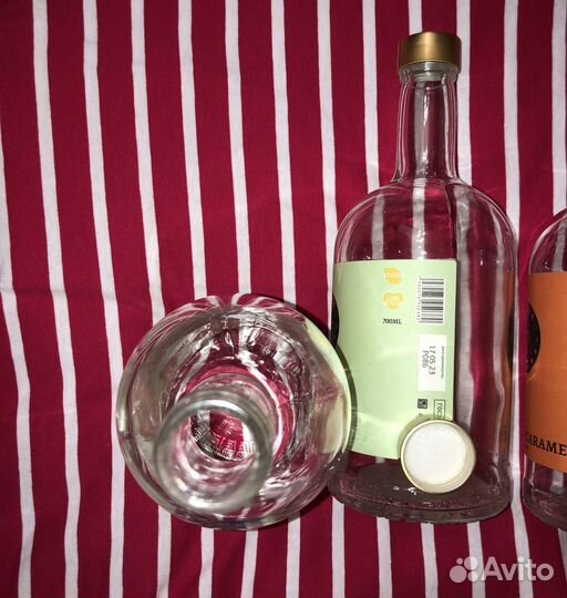 Бутылка для домашнего вина с винтовой крышкой 0,7л