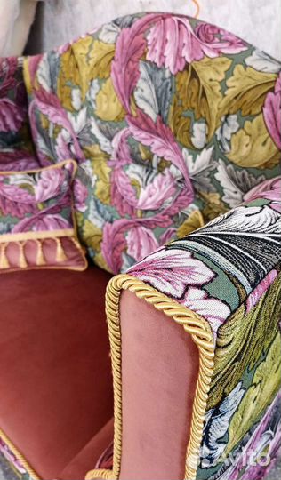 Перетяжка и обивка мебели. Расчёт по фото