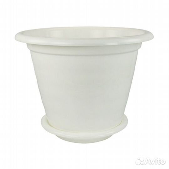 Горшок цв Виола 16,0 л с/под белый