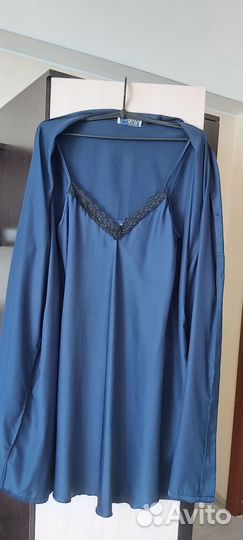 Женский халатик шелковый