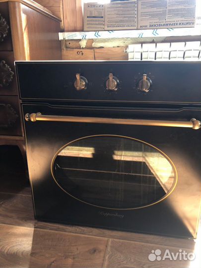 Газовый духовой шкаф