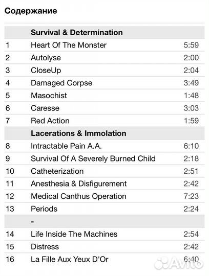 Die Form - Some Experiences With Shock CD Rus