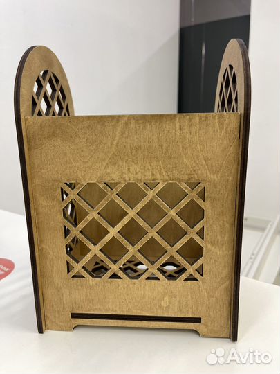 Ящик деревянный подарочный