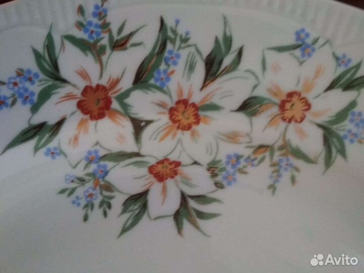 Столовый сервиз на 6 персон времён СССР