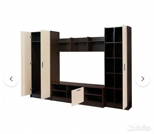 Стенка в гостиную со шкафом б/у