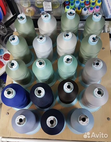 Нитки Coats gramax tkt-160 10000m