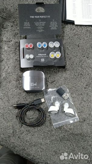 Наушники Klipsch T5 II TW ANC Silver (арт. 277505)