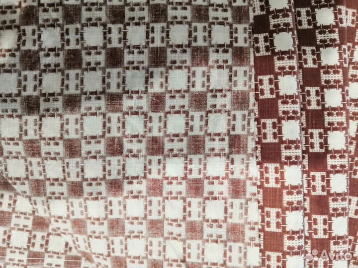 Ткани СССР ситец, фланель, габардин