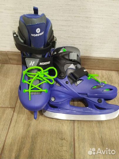 Коньки детские раздвижные