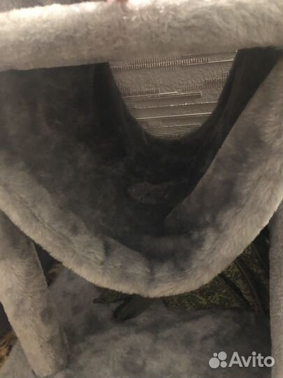 Домик для кошки с когтеточкой