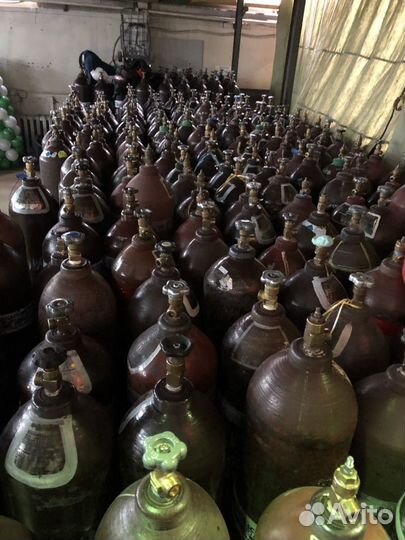 Гелий в баллонах 40л 10л 50л