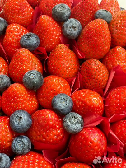 Клубника Подарок на свадьбу Съедобные букеты