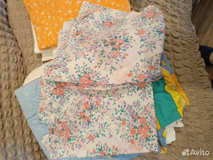 Постельное бельё б/у,пакетом, на пелёнки