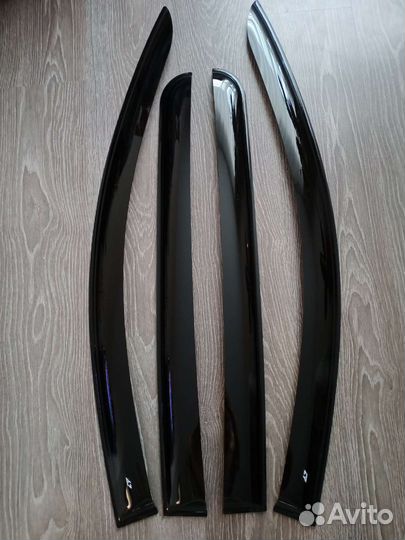 Дефлекторы боковых окон Mitsubishi L200 2015-2022