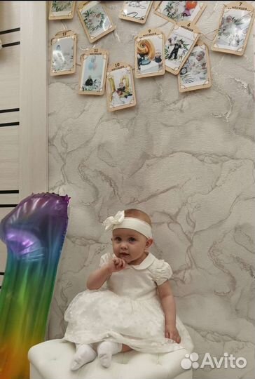 Платье для девочки на годик