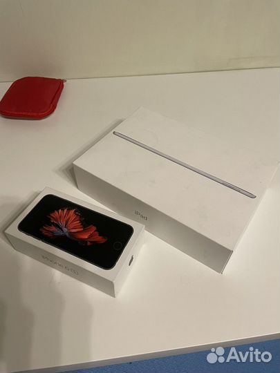 Коробка от iPhone 6s и iPad 2018