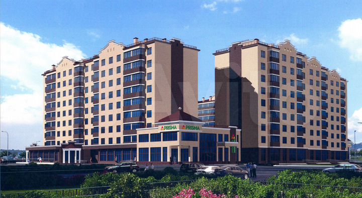 2-к. квартира, 71,5 м², 3/9 эт.