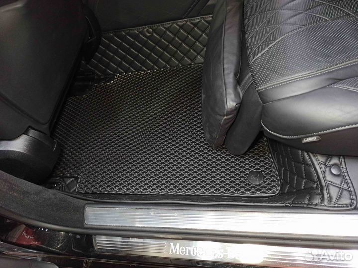 Ковры салона MB maybach X222 2014