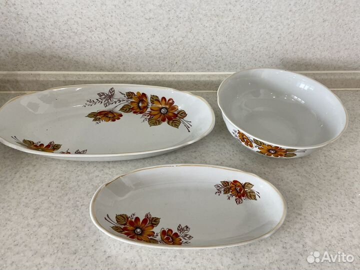 Набор столовой посуды фарфор