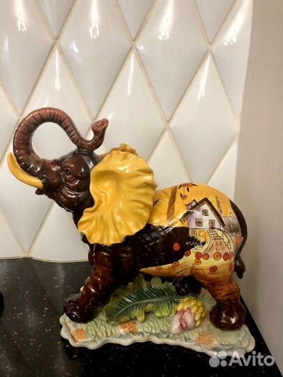 Слон керамический