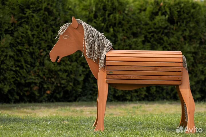 Деревянная лошадка Jumper