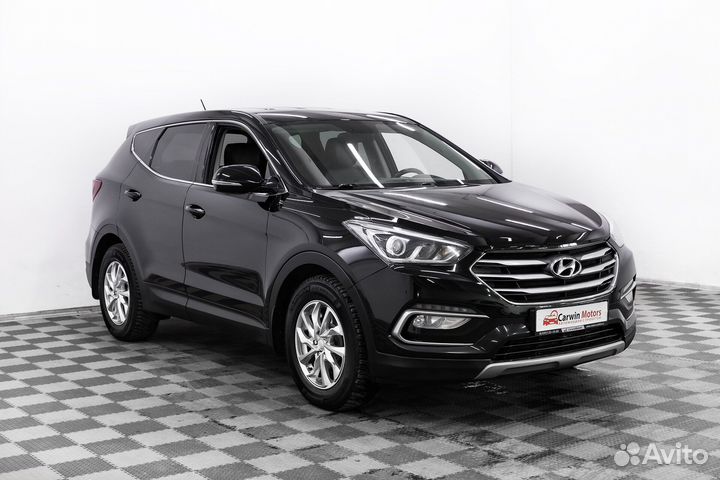 Hyundai Santa Fe 2.2 AT, 2015, 156 000 км