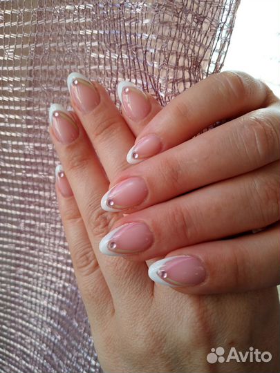 Маникюр с покрытием гель лак