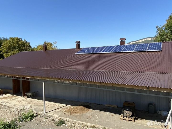 Гибридная солнечная электростанция