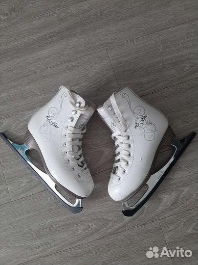 Коньки детские фигурные Le fleur 32 размер