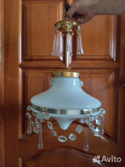 Люстра винтажная времён СССР