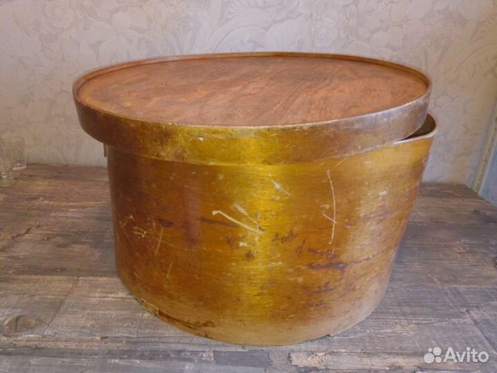 Шляпная коробка старинная