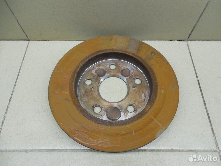 Диск тормозной задний Corolla E15 2006-2013