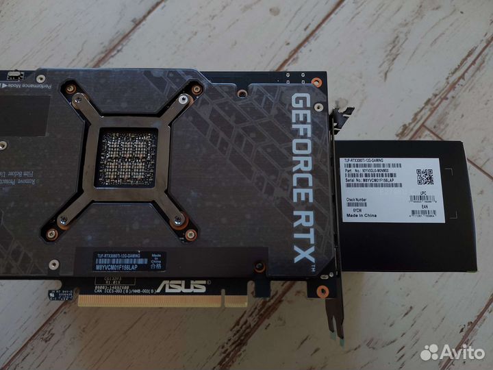 Видеокарта asus TUF Gaming GeForce RTX 3080ti 12GB