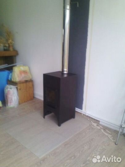 Печь камин на дровах