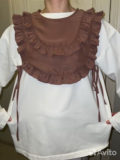 Манишка Unigue fabric / Черешня