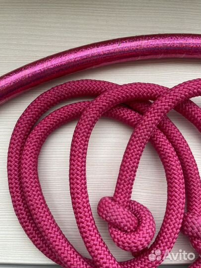 Для гимнастики: обруч, скакалка, мяч, рюкзак