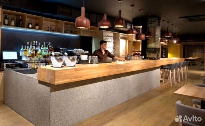 Барная стойка для фудкорта