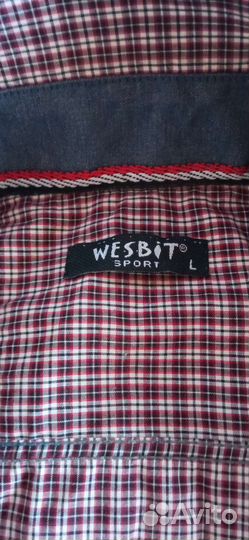 Мужская рубашка в клетку