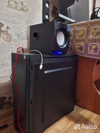 Игровой компьютер с монитором полный комплект