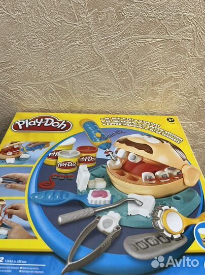 Набор пластилина Play Doh «Стоматолог»