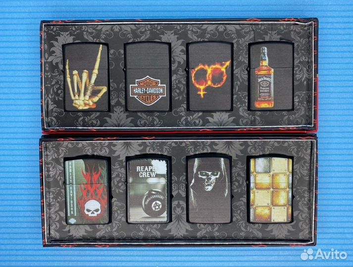 Зажигалки бензиновые 8 видов