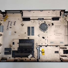 Нижняя часть корпуса, поддон ноутбука Samsung R720