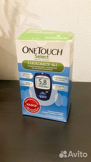Глюкометр one touch select