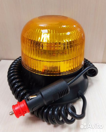 Маяк проблесковый жёлтый FT-150 DF LED MAG M30 (д