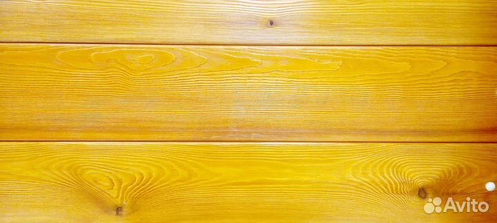 Вагонка лиственница, покрытие орегон, 2 слоя