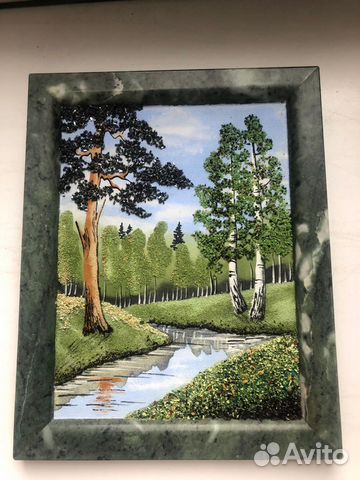 Картина из каменной крошки