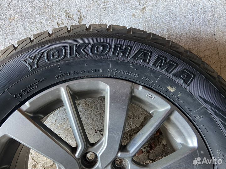 Шины и диски mitsubishi pajero оригинальные