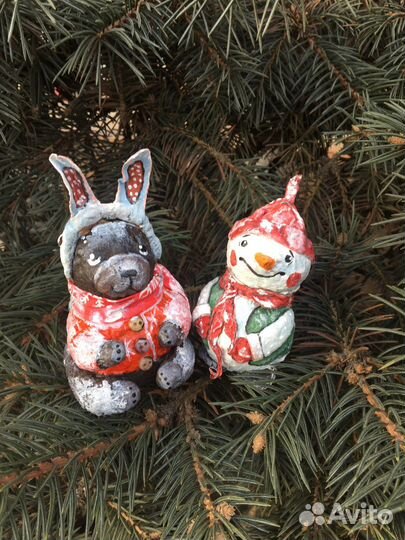 Ватные игрушки